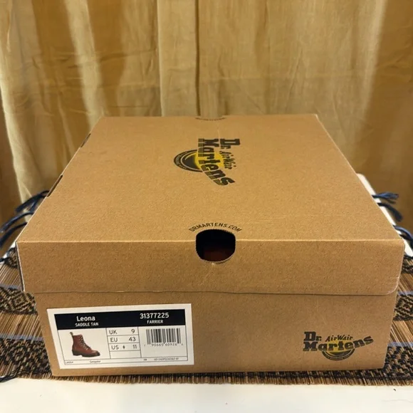 Dr. Martens Chestnut Leather Boots - Picture 7 of 8